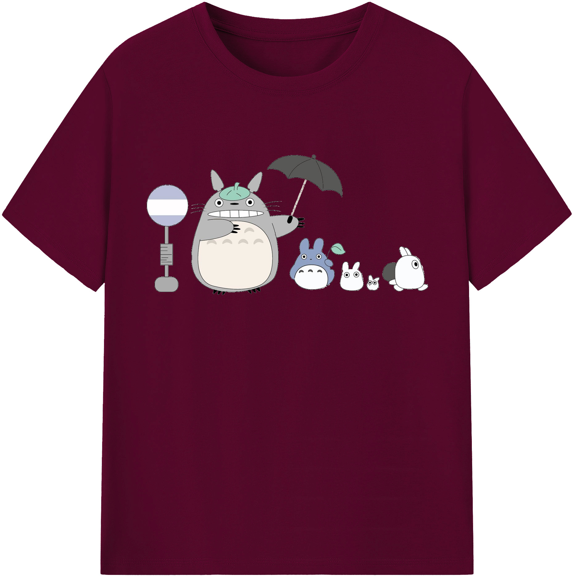 （画像用） となりのトトロ 草壁メイ 草壁サツキ My Neighbor Totoro Satsuki Kusakabe Mei Kusakabe レディースカジュアルプリントTシャツ（綿100％）